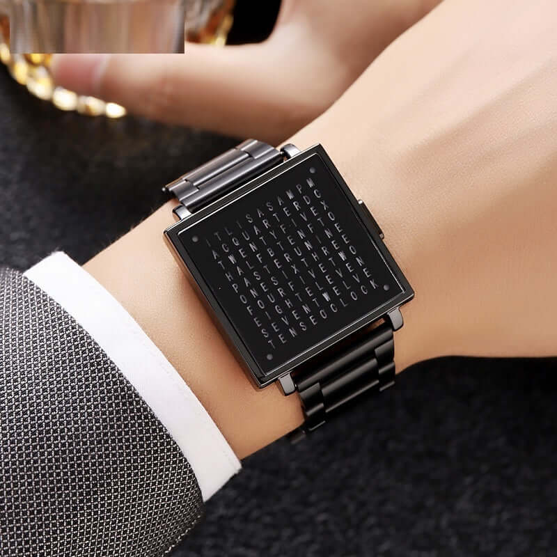 Stylish smart watch led display for Men and Women with LED Light - Lux Buy