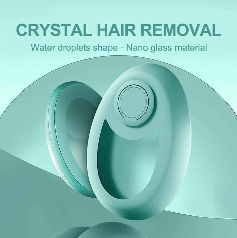 Crystal Hair Eraser giúp tẩy lông dễ dàng ở chân, lưng và cánh tay