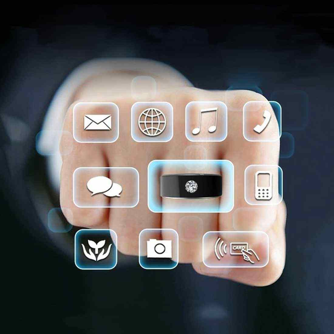 Intelligent Multi-functional NFC Smart Ring - Lux Buy