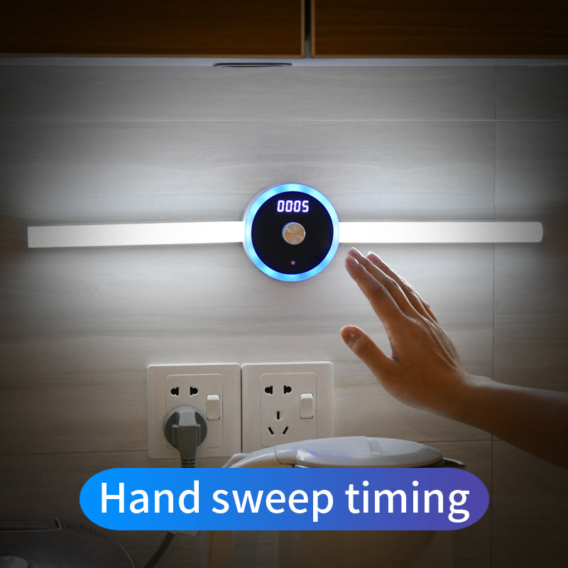 Smart Cabinet sensor LED Light Clock - Lux Buy