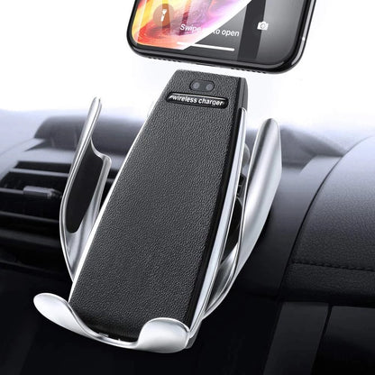 Automatic Clamping Wireless Car Charger - Lux Buy