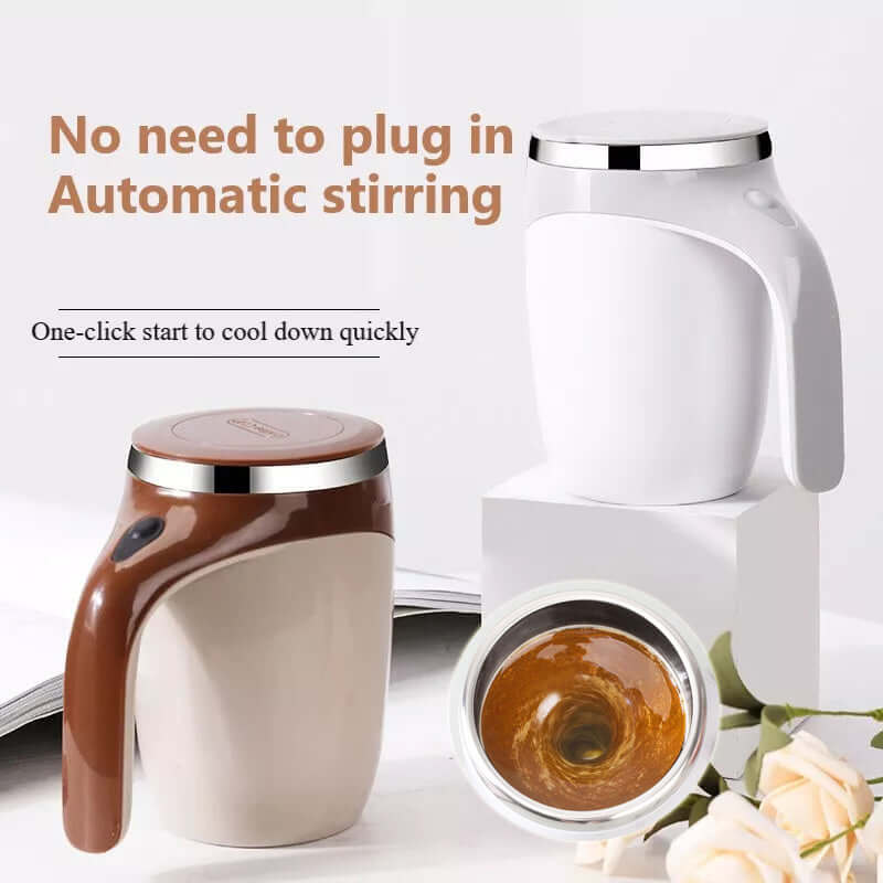 Smart Self-Stirring Travel Mug - Lux Buy